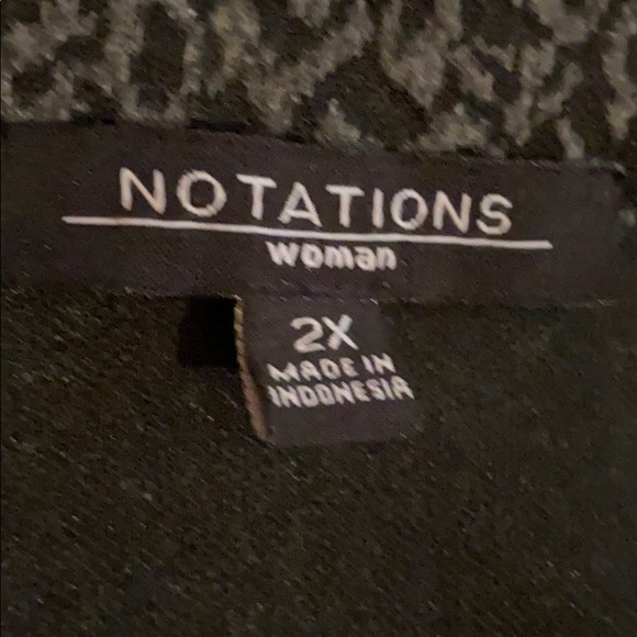 NOTATIONS WOANS plus size casual coat - Picture 8 of 8